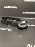 Rechargeable LED Head Torch - High / Low / Strobe / Motion Sensor **Special Offer**