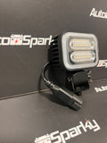 FlexiGlow Square LED Work Light with Multi-Coloured Parking Light - Amber, Blue, Green, Red or Purple