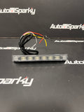SuperSlim Grille Strobe - 6LED - Top & Back Mounting Brackets - Available on Amber, Blue, Green, Red & White