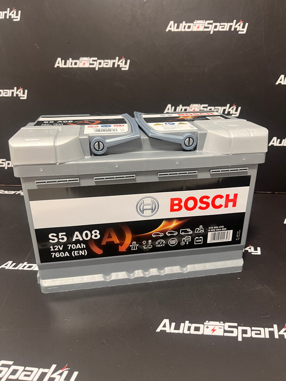 Bosch 096 AGM Stop Start 12v Battery 70AH 760CCA – Auto Sparky