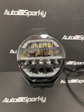 7" OZZ XR2 P7 Driving Light - Dynamic Start - White or Amber Position Light