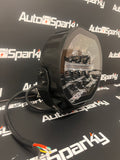 PowerLux7 - 7" Driving Light 7800Lumens - Amber or White DRL - Amber Strobe - Dual Power Mode