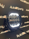 PowerLux7 - 7" Driving Light 7800Lumens - Amber or White DRL - Amber Strobe - Dual Power Mode