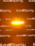 PowerLux7 - 7" Driving Light 7800Lumens - Amber or White DRL - Amber Strobe - Dual Power Mode