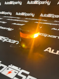 Micro Rechargeable Magnetic Amber Beacon (Smallest Rechargeable Beacon Available)