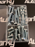M10 Bolt, Nut & Washer Assortment - 43 Pieces