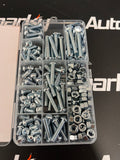 M6 Bolt, Nut & Washer Assortment - 270 Pieces