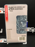 M5 Bolt / Screw, Nut & Washer Assortment - 345 Pieces