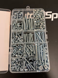 M4 Bolt / Screw, Nut & Washer Assortment - 600 Pieces