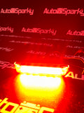 SuperSlim Grille Strobe - 6LED - Top & Back Mounting Brackets - Available on Amber, Blue, Green, Red & White