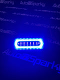 Halo Marker Light with Centre Strobe - Available in Blue, Green, White or Red Halo
