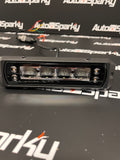 STROBEX Rectangle Work Light / Reverse Light With Built In Amber Strobe - Bracket or Flush Mount