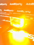 Heavy Duty Side Shooter Work Light with Amber Strobe - 8400Lumens