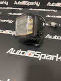 Heavy Duty Side Shooter Work Light with Amber Strobe - 8400Lumens