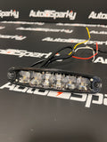 6LED Ultra Slim Warning Strobe - 26 Flash Patterns - Available in Amber, Blue, Green, Red or White