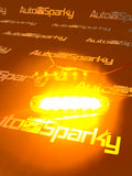 6LED Ultra Slim Warning Strobe - 26 Flash Patterns - Available in Amber, Blue, Green, Red or White