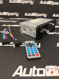 4" Touch Screen Carplay Bluetooth Radio - Short Chassis (Tractors, Cars, Vans, etc.) 12v - 1 Din