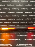 4ft Slim Smoked LED Roof Warning Bar with Built in Tail Lights (Stop/Tail/Indicator) 12V/24V - SABRE 1200