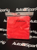 Auto Sparky Lazer Cut Tricot Microfibre Cloths - 400mm x 400mm - 5 Pack