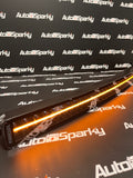42" Purelux Curved Black Boost C1070 400Watt LED Lightbar with Amber or White DRL