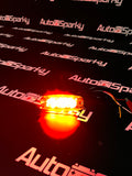 3LED Ultra Slim Warning Strobe - 26 Flash Patterns - Available in Amber, Blue, Green, Red or White