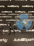 8" Clamp On or Bolt On Oscillating Cab Fan - Lighter Plug 12v or 24v