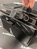 Battery Box / Battery Holder - with 2x USB, 1x 12V socket & Voltmeter