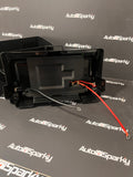 Battery Box / Battery Holder - with 2x USB, 1x 12V socket & Voltmeter