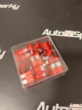 Standard Blade Fuses - 50 Packs - 3 Amp to 30 Amp