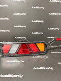 Large LED Trailer Lamp with Outline Marker / 6 x Function - Pair (Left & Right)