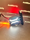 Short Dragon 3 Function Flexible LED Stalk Marker Light Pair (Left & Right)