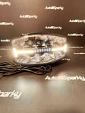 Atlas 320 LED Driving Light - Amber or White DRL & Amber Strobe - 6000lumen / 60Watt - TRALERT