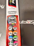 Heyner Wiper Kit - Super Flat Premium - Includes Adapters for 99% of Vehicles - Available Sizes from 14" to 28"