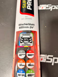 Heyner Wiper Kit - Super Flat Premium - Includes Adapters for 99% of Vehicles - Available Sizes from 14" to 28"