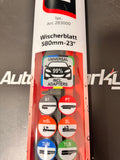 Heyner Wiper Kit - Super Flat Premium - Includes Adapters for 99% of Vehicles - Available Sizes from 14" to 28"