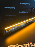 20" Purelux Black X-Slim LED Light Bar S520 Gen3 - Amber or White DRL