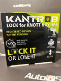 Lock for Knott Hitches - Secure Gold Rated Hitch Lock - Kantrob **Special Offer**