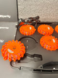 6 LED Rechargeable Flares in Charging Carry Case