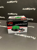Green Low Profile Magnetic or Bolt On Beacon - LED Global