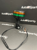 Dual Colour Amber/Green Compact Pole Mount LED Beacon - LED Global