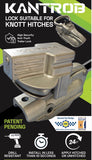 Lock for Knott Hitches - Secure Gold Rated Hitch Lock - Kantrob **Special Offer**