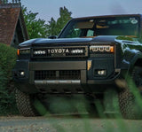 Lazerlamps Grille Kit - Toyota Land Cruiser 250 (2024+) 2x ST4 Evolution High Performance LED lights