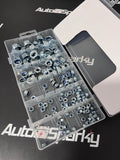 Lock Nut Assortment - M4 to M12 - 146 Pieces