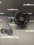 Cab Fan with Heavy Duty Suction Cup Mount - Available in 12v or 24v