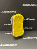 Yellow Microfiber Car Washing Sponge
