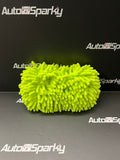Green Microfiber Car Washing Sponge