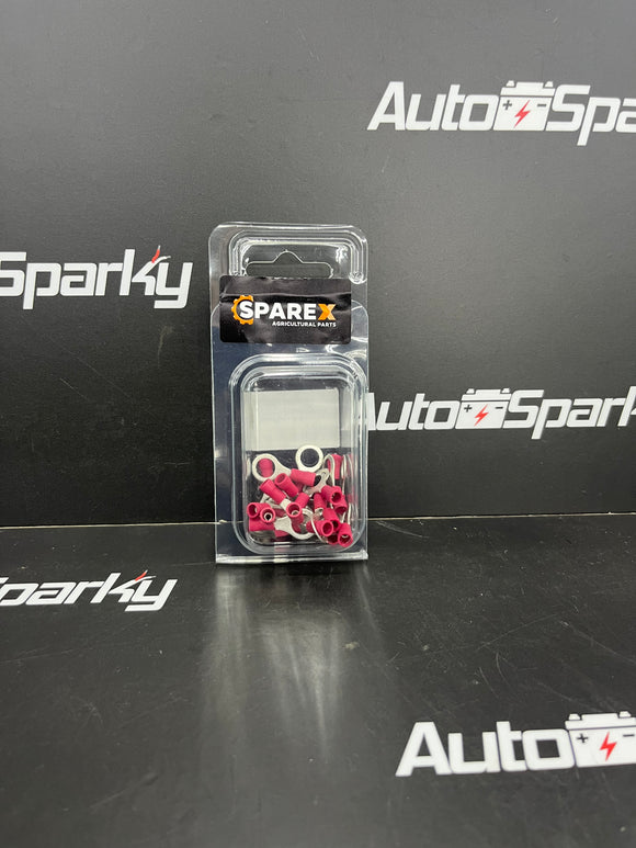 Red Terminals - 25Packs - Sparex