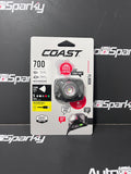 Coast FLX65R Voice Controlled Rechargeable Head Lamp - 5 Modes: Medium, High, Low, Red, and Green Light