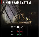 Coast FLX65R Voice Controlled Rechargeable Head Lamp - 5 Modes: Medium, High, Low, Red, and Green Light