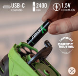 COAST ZITHION-X USB-C AA Rechargeable Batteries - 4 Pack AA